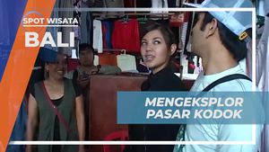 Berbelanja di Pasar Kodok Tradisional, Bali