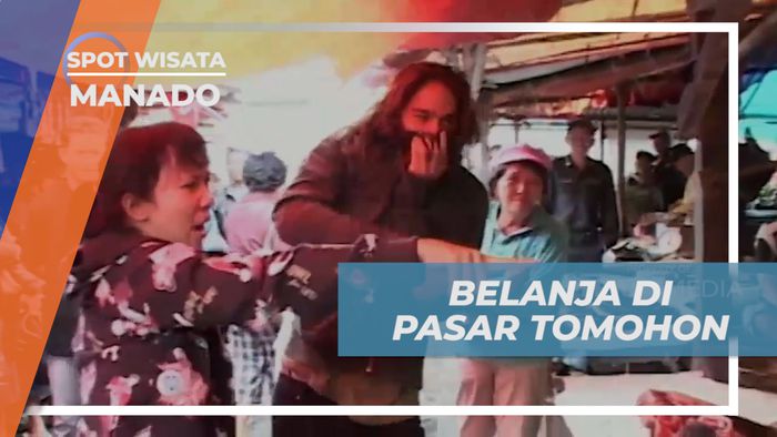 Berbelanja di Pasar Tomohon dengan Kuliner Ekstrem, Manado