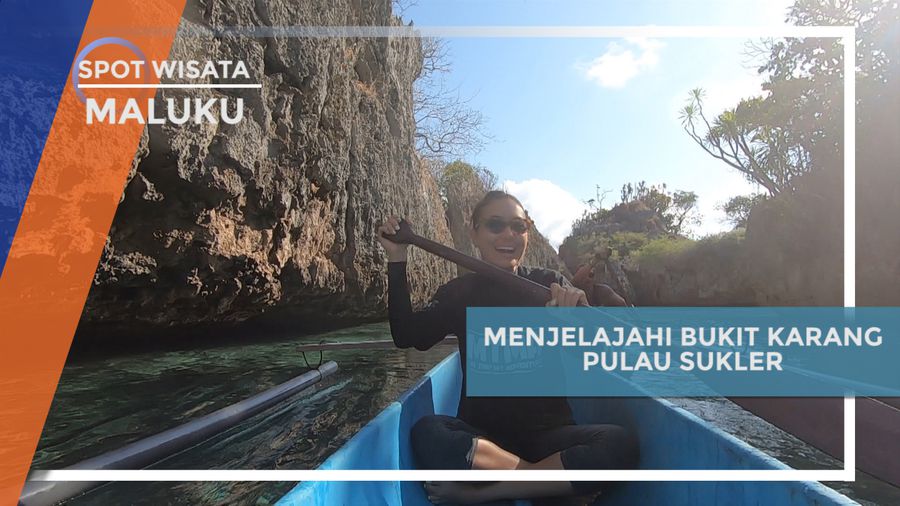 Menjelajahi Bukit Karang Pulau Tersembunyi Sukler di Maluku