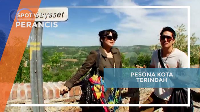 Pesona Kota Terindah Cordes Sur Ciel di Perancis
