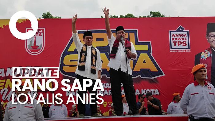 Video Rano Karno di Hadapan Loyalis Anies: Abahnya Tambah Satu, Abah Doel