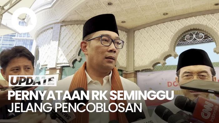 Video RK Seminggu Jelang Pencoblosan: Banyak Berdoa Saja, Mau Apa Lagi?