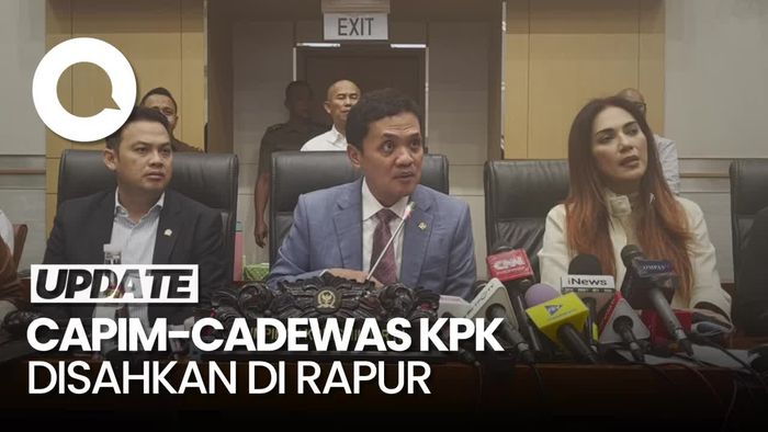 Video: Nama Capim-Cadewas KPK Terpilih Akan Disahkan di Paripurna