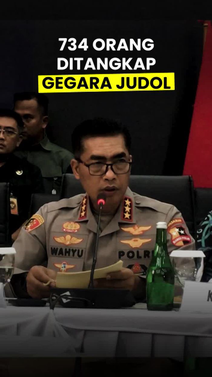 Video Belum Sebulan, Desk Pemberantasan Judol Tangkap 734 Orang-Sita Rp 77 M