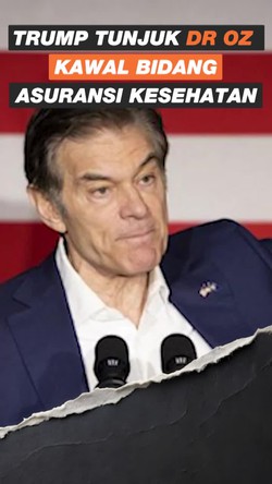 Video: Dr Oz Ditunjuk Trump Pimpin Pusat Medicare dan Medicaid