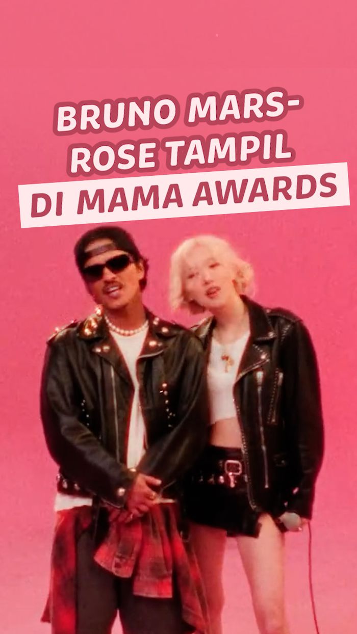 Video: Bruno Mars dan Rose BLACKPINK Dikonfirmasi Tampil di MAMA Awards 2024
