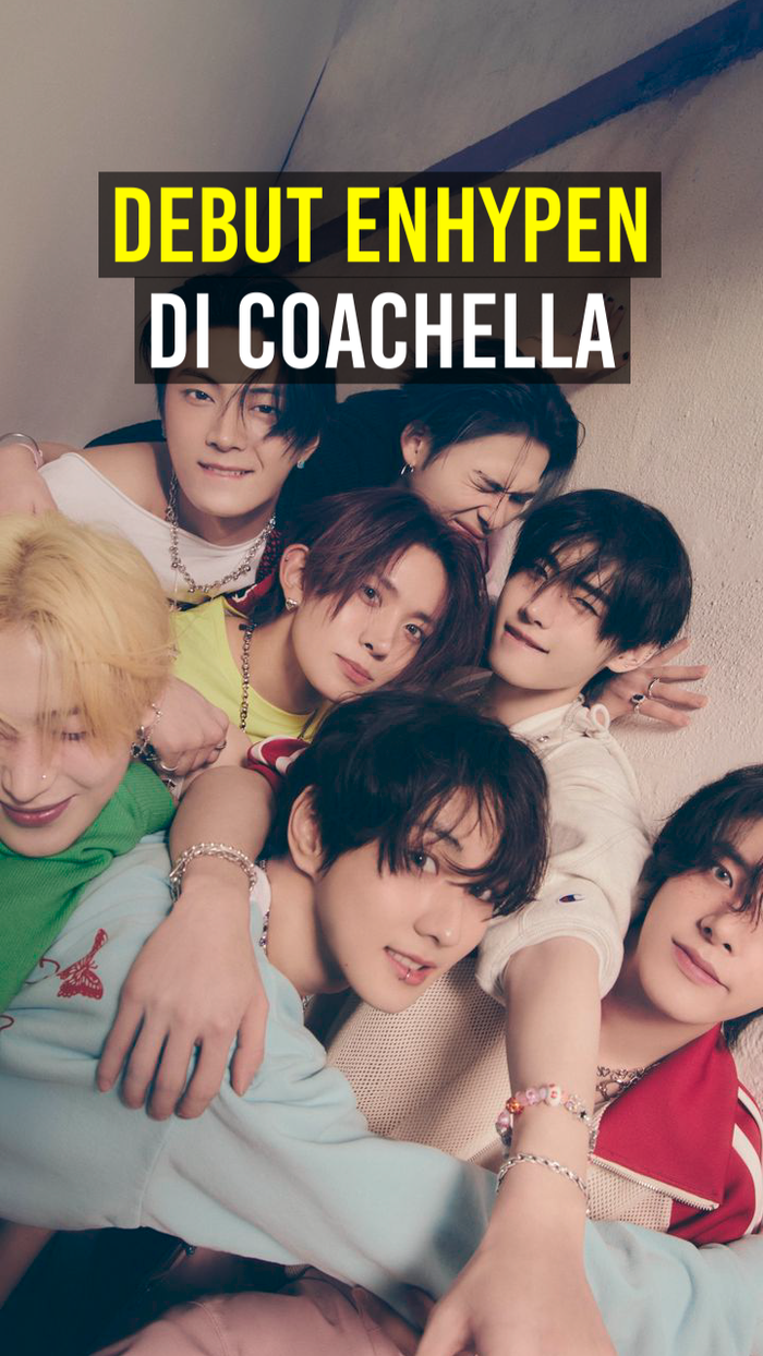 Video: ENHYPEN Bakal Tampil di Panggung Coachella 2025