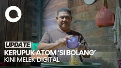 Kerupuk Atom Si Bolang Kini Melek Digital