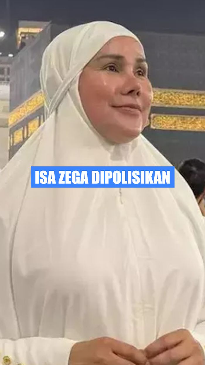 Video: Isa Zega Dipolisikan gegara Umrah Pakai Busana Perempuan