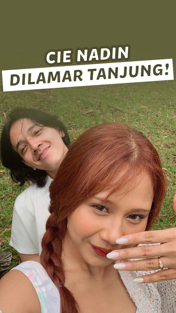 Video: Potret Nadin Amizah Dilamar Faishal Tanjung