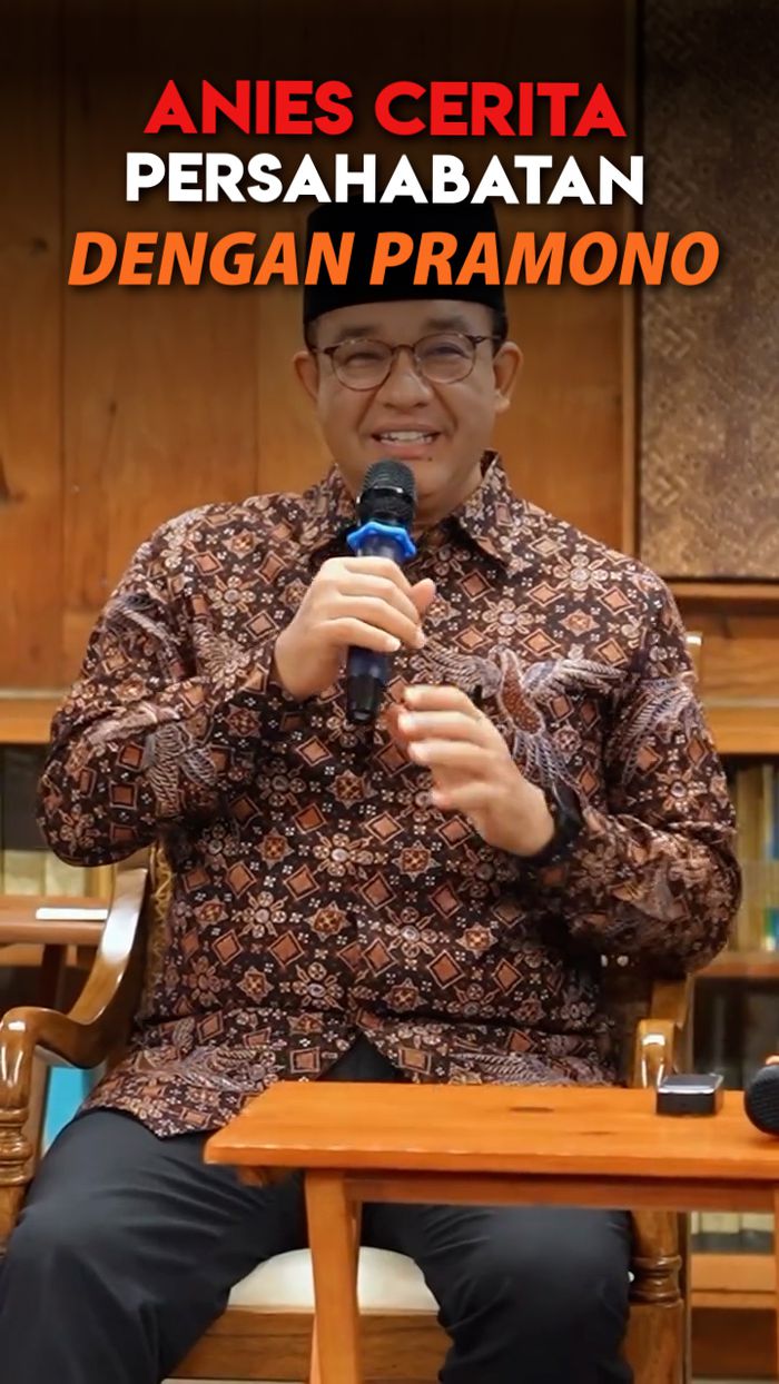 Video Anies Cerita Temani Kelahiran Anak Pramono: Bayi Itu Kini Jadi Bupati