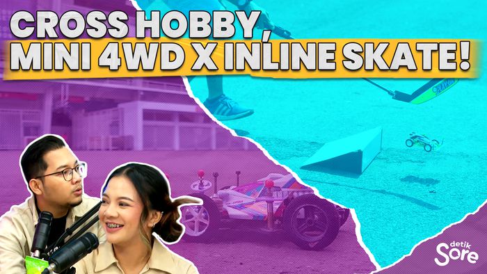 Komunitas Unik Baru, Main Tamiya Sambil Sepatu Roda