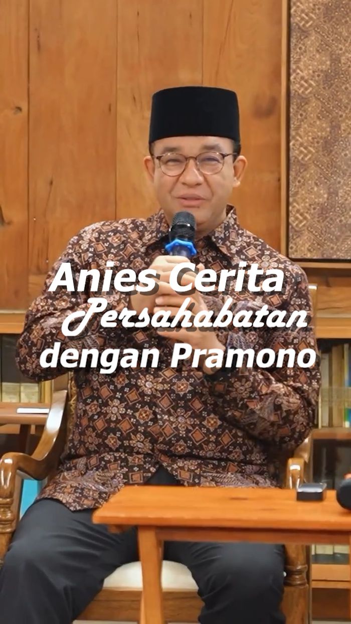 Video Anies Cerita Temani Kelahiran Anak Pramono: Bayi Itu Kini Jadi Bupati