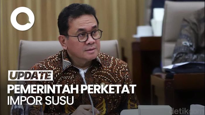 Video Mendag Godok Aturan Perketat Impor Susu Buntut Protes Peternak