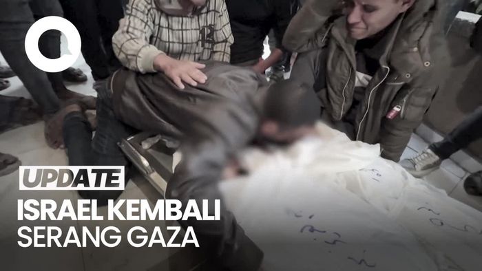 Video: Tangis Seorang Ayah di Gaza saat Anaknya Tewas Diserang Israel
