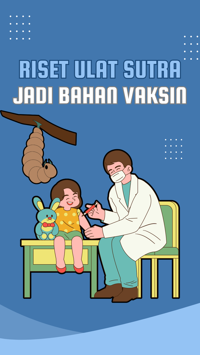 Video: BRIN Kembangkan Riset Ulat Sutra Jadi Bahan Vaksin