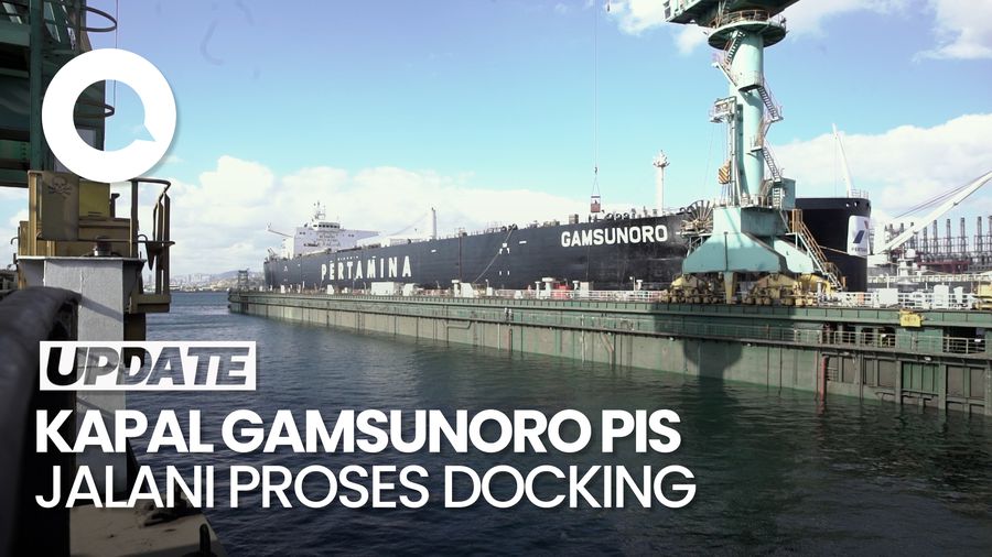 Video: Melihat Kapal Raksasa PIS Masuk Bengkel, Siap Penuhi Aturan Internasional
