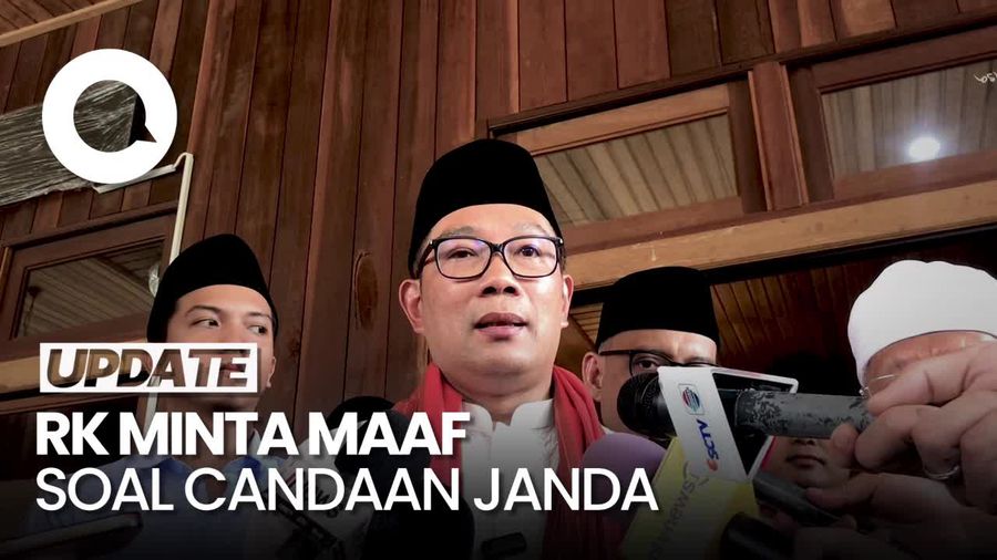 Video: Permintaan Maaf RK soal Candaan Janda saat Kampanye
