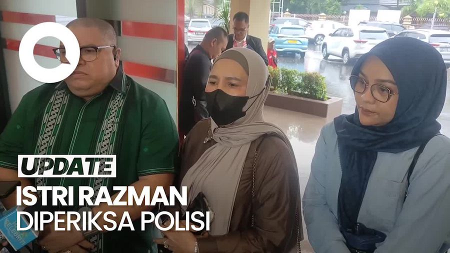 Video: Razman Dampingi Istri Diperiksa Jadi Saksi Terkait Laporan pada Nikita Mirzani 