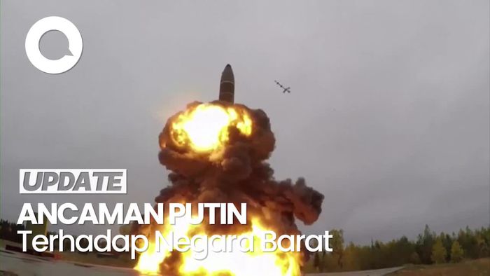 Video: Uji Peluncuran Rudal Hipersonik, Putin Serius Ancam Negara Barat