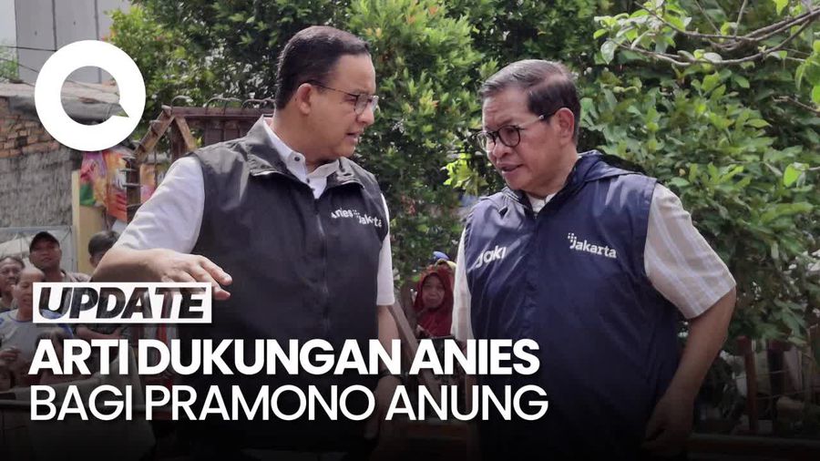 Video: Dapat Dukungan Anies, Pramono Yakin Menang Satu Putaran