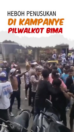Video: Kampanye Pilwalkot Bima Ricuh, Remaja 17 Tahun Tewas Ditusuk