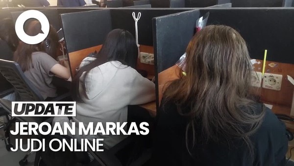 Video Penampakan Jeroan Markas Judi Online Berkedok Toko Kain di Bandung