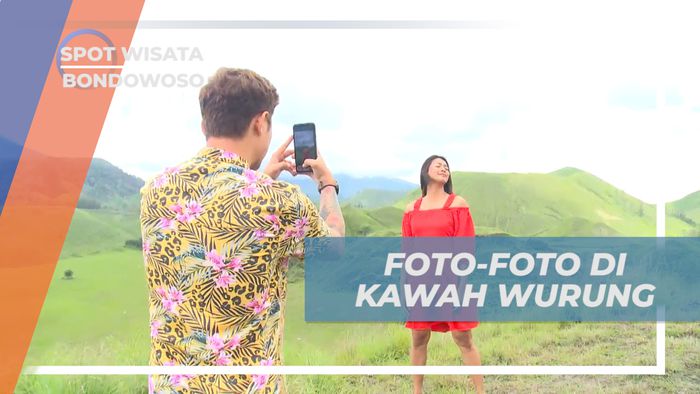 Foto-foto Seru di Kawah Wurung, Bondowoso  