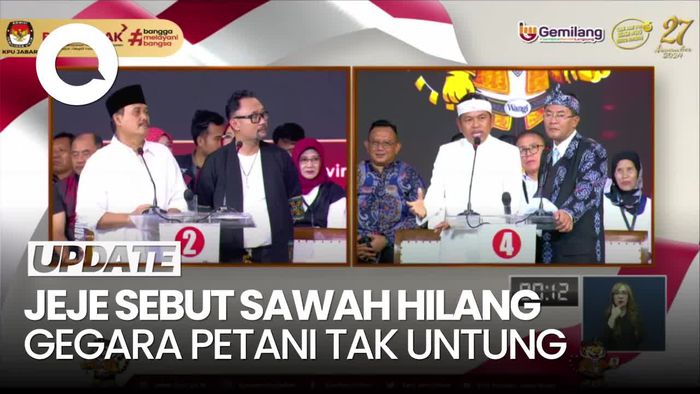 Video Jeje: 37 Ribu Hektare Sawah Hilang karena Jadi Petani Tak Untung