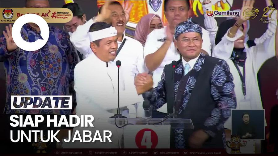 Video Dedi-Erwan Tutup Debat: Kami Hadir Selesaikan Masalah di Jabar!