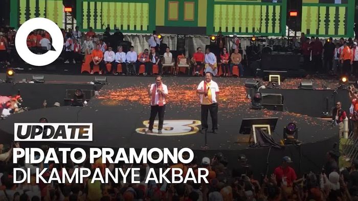 Video: Pramono Bocorkan Rencana 100 Hari Kerja di Momen Kampanye Akbar