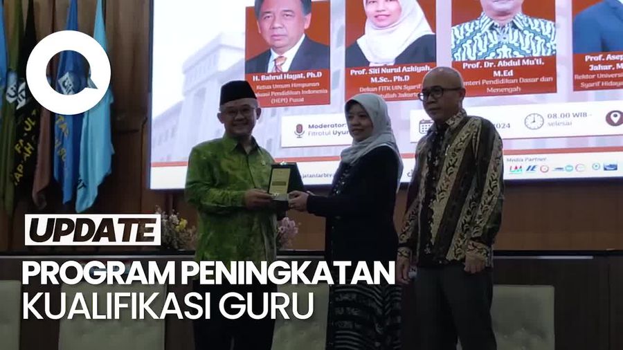 Video: Mendikdasmen Sebut Lebih dari 100 Ribu Guru di RI Belum S1