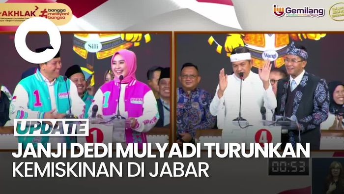 Video Gita Tanya soal Kemiskinan, Dedi Jawab Bangun Jalan-Tingkatkan Bantuan
