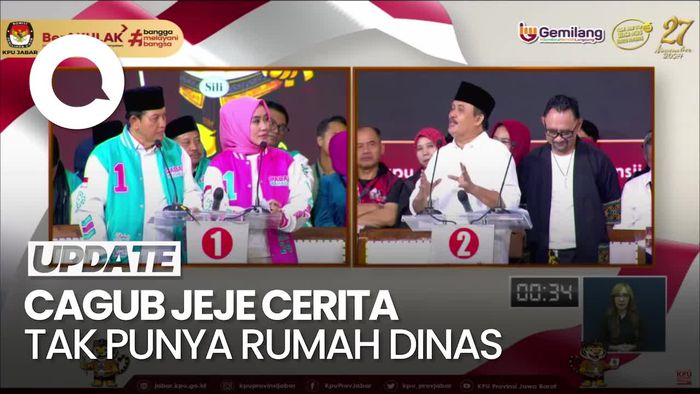 Video: Cerita Cagub Jeje Tak Punya Rumah Dinas karena Bangun Jalan-Puskesmas