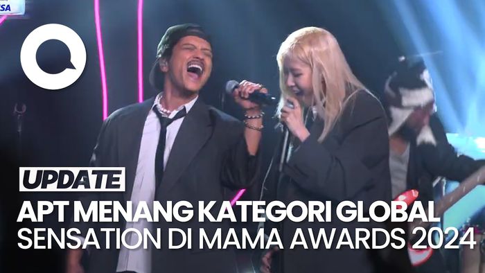 Video: APT Menang di MAMA Awards 2024, Bruno Mars:  Kamsahamnida!