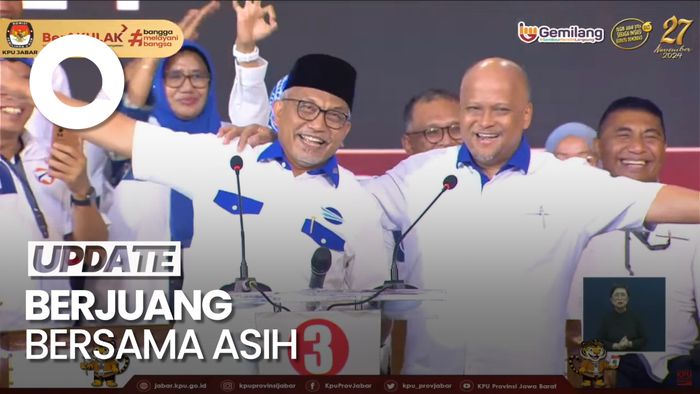 Video ASIH Tutup Debat dengan Pantun Burung Terbang Burung Cendrawasih...