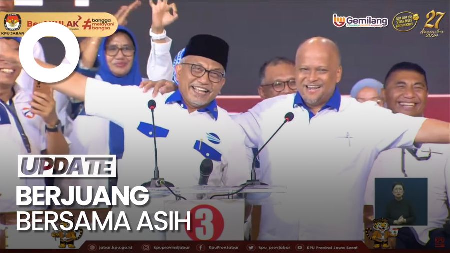 Video ASIH Tutup Debat dengan Pantun Burung Terbang Burung Cendrawasih...