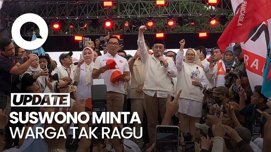 Video: Suswono Sebut RK Berpengalaman, Minta Warga Tak Ragu Memilih