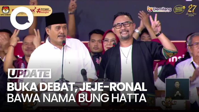 Video: Jeje-Ronal Dukung Pembangunan Desa, Bawa-bawa Nama Bung Hatta