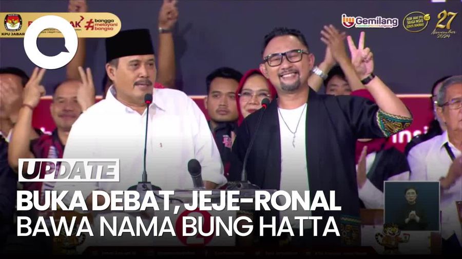 Video: Jeje-Ronal Dukung Pembangunan Desa, Bawa-bawa Nama Bung Hatta