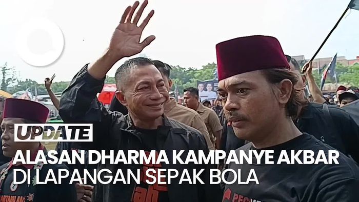 Video Alasan Dharma Kampanye Akbar di Lapangan Tabaci Jakbar: Uangnya Kurang