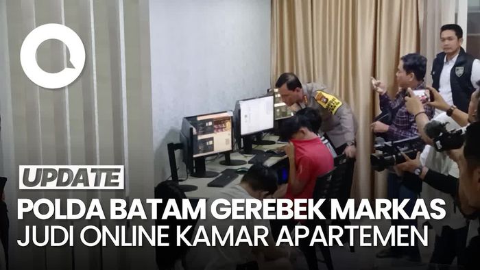 Video: Penggerebekan Markas Judi Online di Batam, Operator Umur 18-20 Tahun