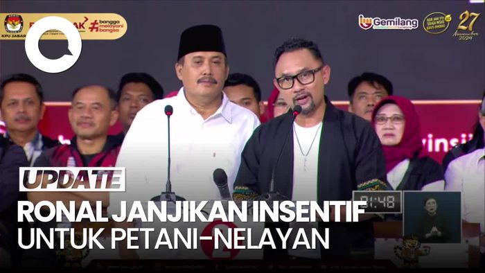Video: Ronal Janjikan Insentif Rp 1 Juta/Bulan untuk Petani-Nelayan Jabar