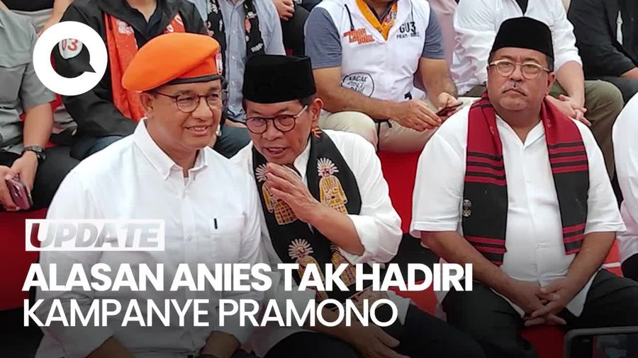 Video: Ahok Ungkap Alasan Anies Tak Hadiri Kampanye Akbar Pramono-Rano