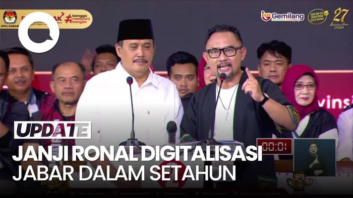 Video Janji Ronal: Pelayanan Publik di Jabar Terdigitalisasi dalam Setahun!