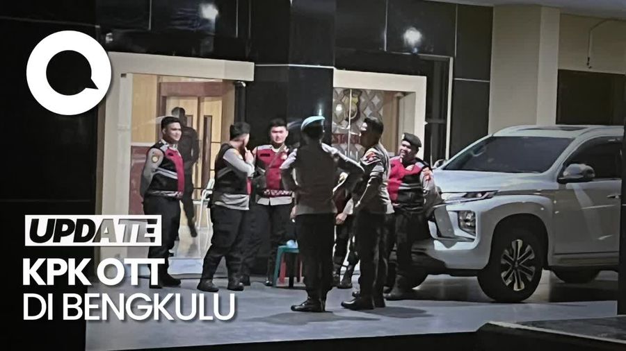 Video: KPK OTT di Bengkulu, 7 Orang Diamankan