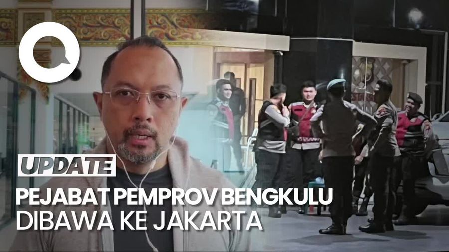Video KPK Amankan Sejumlah Uang Terkait OTT di Bengkulu