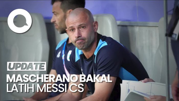 Video Mascherano Reunian dengan Messi, Bakal Jadi Pelatih Inter Miami
