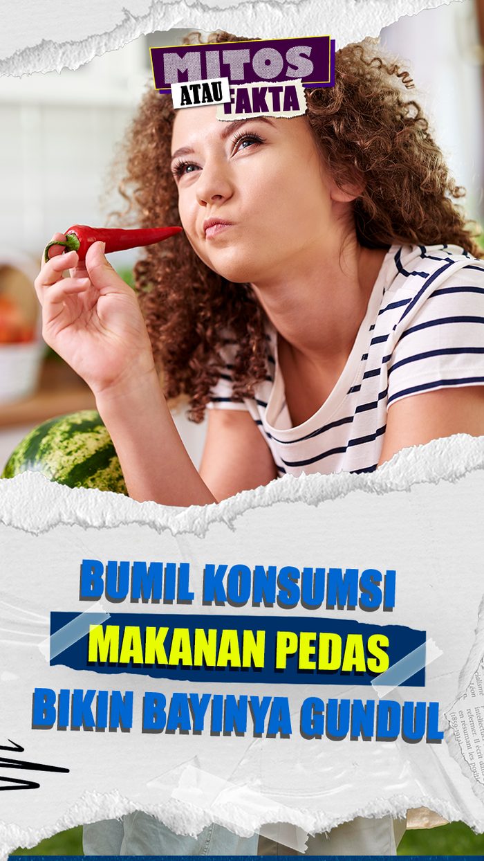 Video Mitos atau Fakta: Ibu Hamil Makan Pedas Berlebihan Bikin Bayi Botak