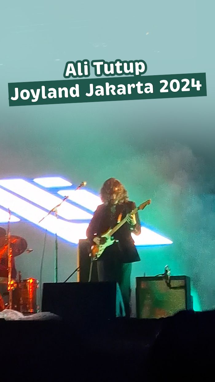 Video Penampilan Band Ali Tutup Joyland Jakarta 2024